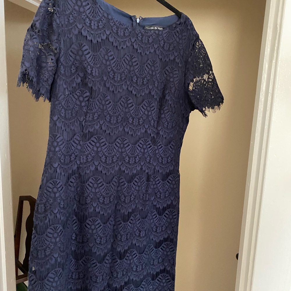 Preston and York size 14 navy dress.